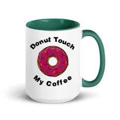 15oz Ceramic Mug with Color Inside