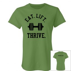 Eat Lift Thrive T Leaf