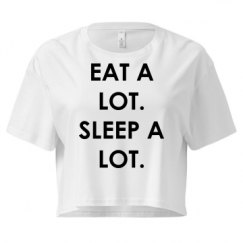 Ladies Festival Cali Crop Top Tee