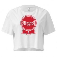 Ladies Festival Cali Crop Top Tee