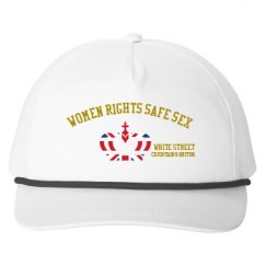 Snapback Five-Panel Rope Hat