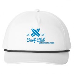 Snapback Five-Panel Rope Hat
