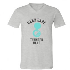 Unisex V-Neck Jersey Tee