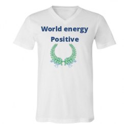 Unisex V-Neck Jersey Tee