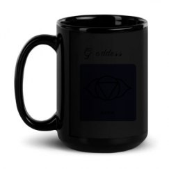 15oz Black Glossy Mug