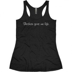 Ladies Slim Fit Super Soft Racerback Triblend Tank