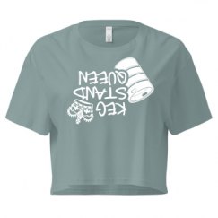 Ladies Festival Cali Crop Top Tee