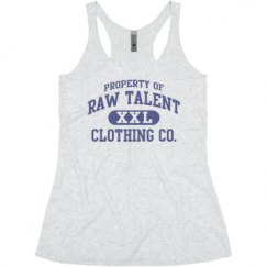 Ladies Slim Fit Super Soft Racerback Triblend Tank