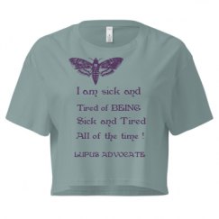 Ladies Festival Cali Crop Top Tee