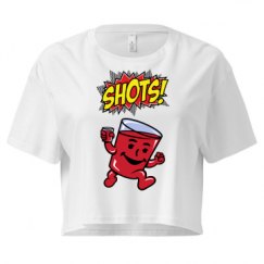 Ladies Festival Cali Crop Top Tee