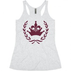 Ladies Slim Fit Super Soft Racerback Triblend Tank