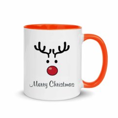 11oz Ceramic Mug with Color Inside