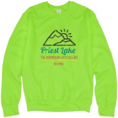 Unisex Neon Crewneck Sweatshirt