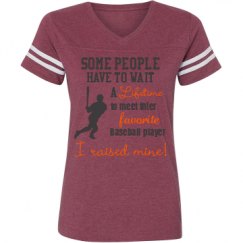 Ladies Relaxed Fit Vintage Sports Tee