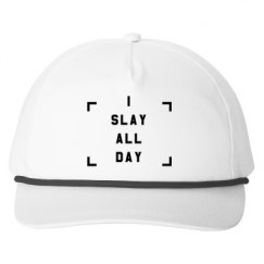 Snapback Five-Panel Rope Hat