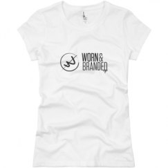 Ladies Slim Fit Basic Promo Jersey Tee