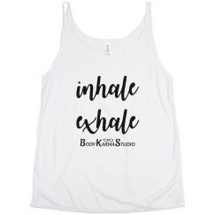 Inhale Exhale Logo Tank
