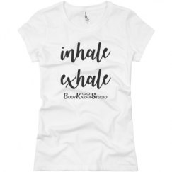 Ladies Slim Fit Basic Promo Jersey Tee