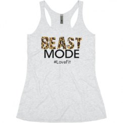 Ladies Slim Fit Super Soft Racerback Triblend Tank