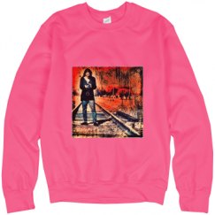 Unisex Neon Crewneck Sweatshirt