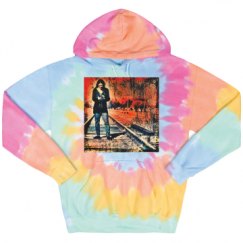 Unisex Tie-Dye Fleece Hoodie