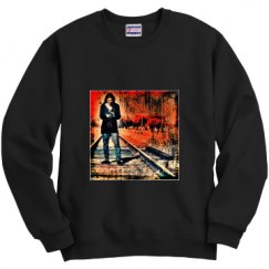 Unisex Film and Foil Crewneck Sweatshirt