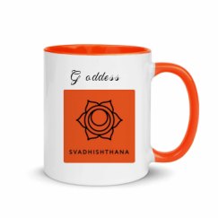 11oz Ceramic Mug with Color Inside