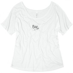 Ladies Flowy Slouchy Tee