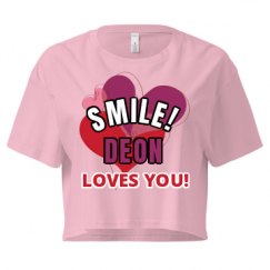 Ladies Festival Cali Crop Top Tee