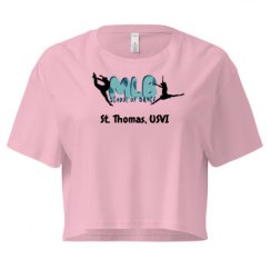 Ladies Festival Cali Crop Top Tee