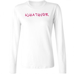 Ladies Relaxed Fit Basic Long Sleeve Tee