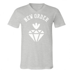 Unisex V-Neck Jersey Tee