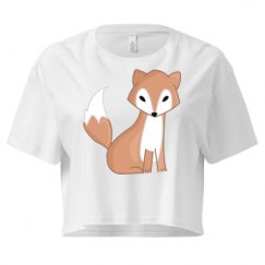 Ladies Festival Cali Crop Top Tee