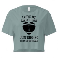 Ladies Festival Cali Crop Top Tee