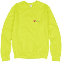 Unisex Neon Crewneck Sweatshirt