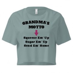 Ladies Festival Cali Crop Top Tee