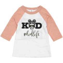 Toddler 3/4 Sleeve Raglan Tee