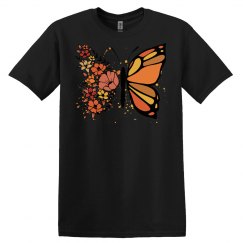 Butterfly Flowers Wings Monarch Butterfly Flowers Wings