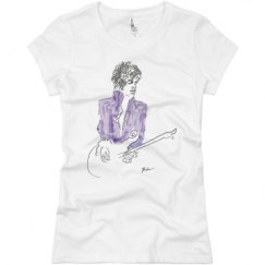 Ladies Slim Fit Basic Promo Jersey Tee