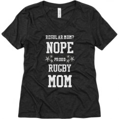 Ladies Relaxed Fit Super Soft Triblend V-Neck Tee