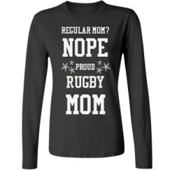 Ladies Relaxed Fit Basic Long Sleeve Tee