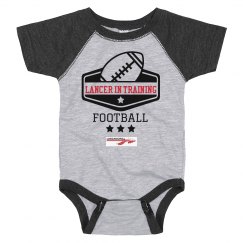 Infant Lancer in Training Raglan Onsie