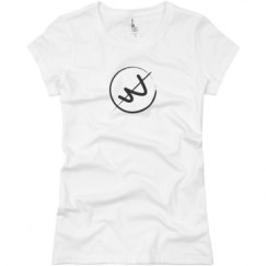 Ladies Slim Fit Basic Promo Jersey Tee