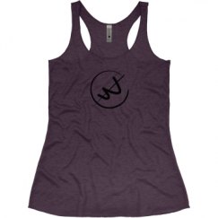 Ladies Slim Fit Super Soft Racerback Triblend Tank