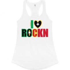 Ladies Slim Fit Racerback Tank Top