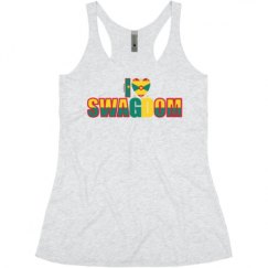 Ladies Slim Fit Super Soft Racerback Triblend Tank