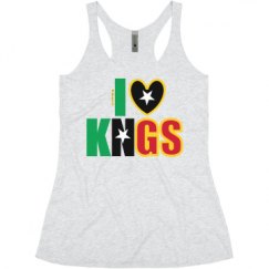 Ladies Slim Fit Super Soft Racerback Triblend Tank