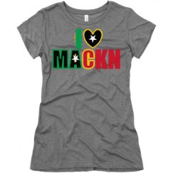 Ladies Slim Fit Super Soft Triblend Tee