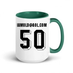 15oz Ceramic Mug with Color Inside