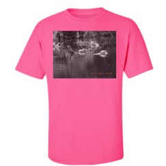 Unisex Ultra Cotton Safety Neon Crewneck Tee